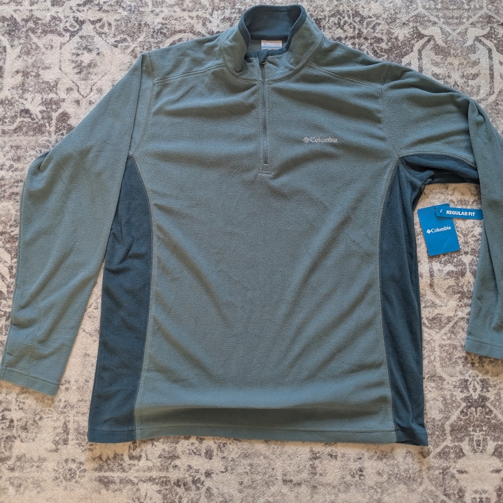 Men's NWT Columbia Fleece 1/4 Zip